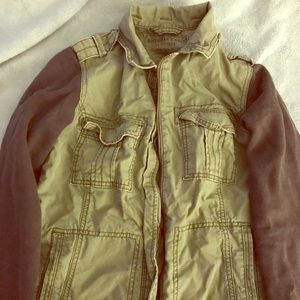 American Eagle Army Green Jacket